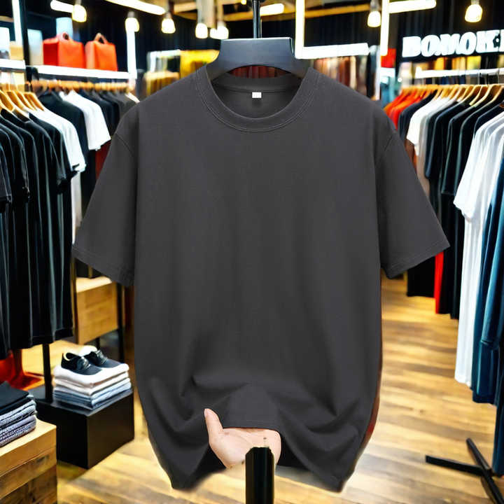 High quality 220gsm heavyweight men's T-shirt printing. 