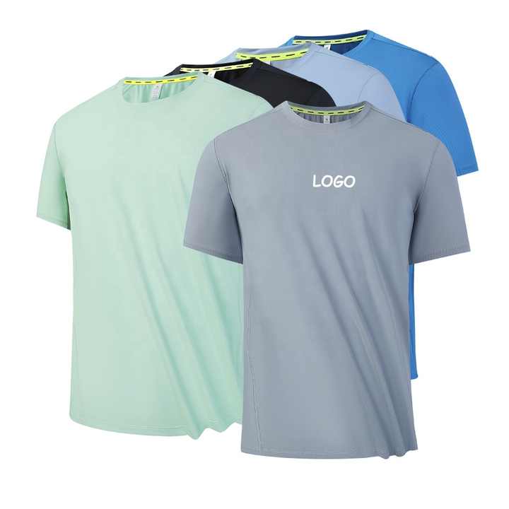 Men's High Neck Designer T-Shirt 