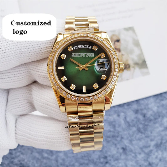 ساعه نسائي جراندماذر جرين