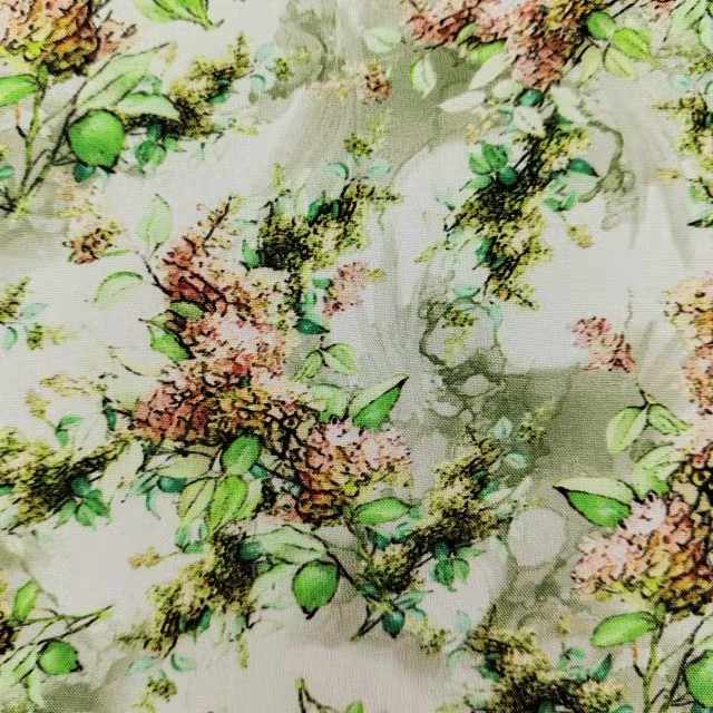 Twill Fabric with Digital Print 