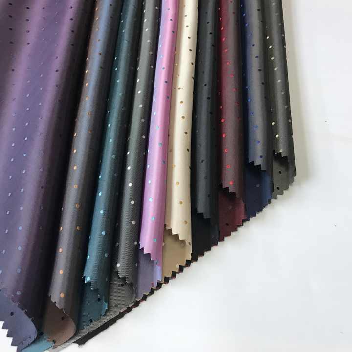 acquard Fabric- قماش جاكار منقط ببطانة