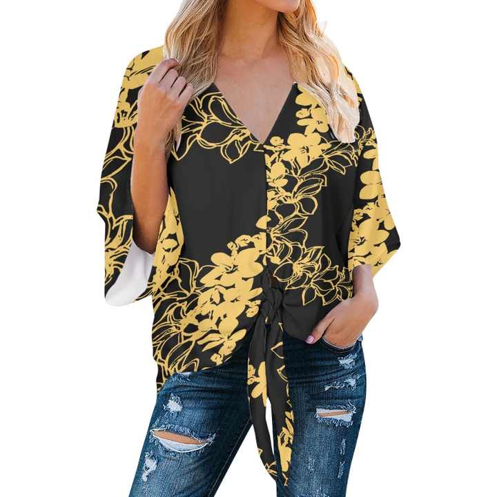 Women's casual crepe blouses 