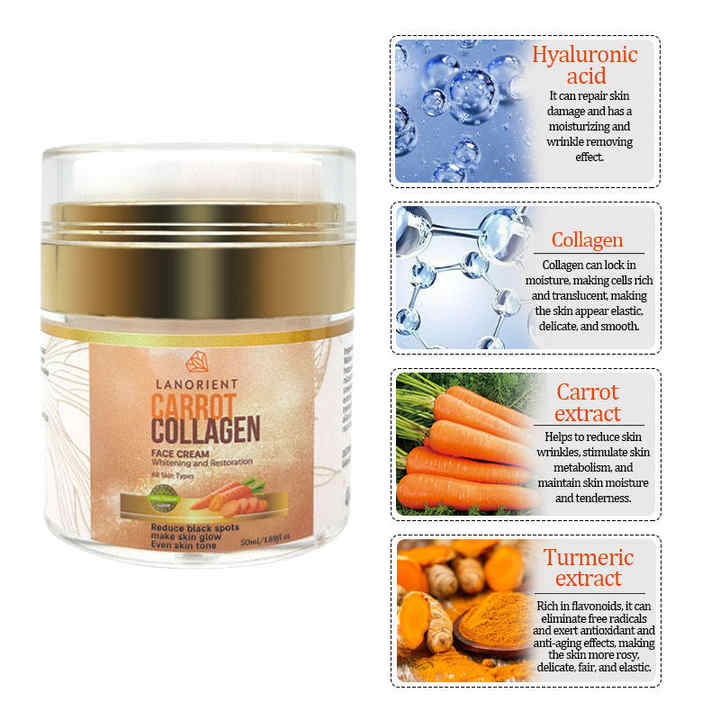 Whitening Skin Face Cream for All Skin Typesمنتجات العناية بالبشرة -  LANORIENT كوريا ذات