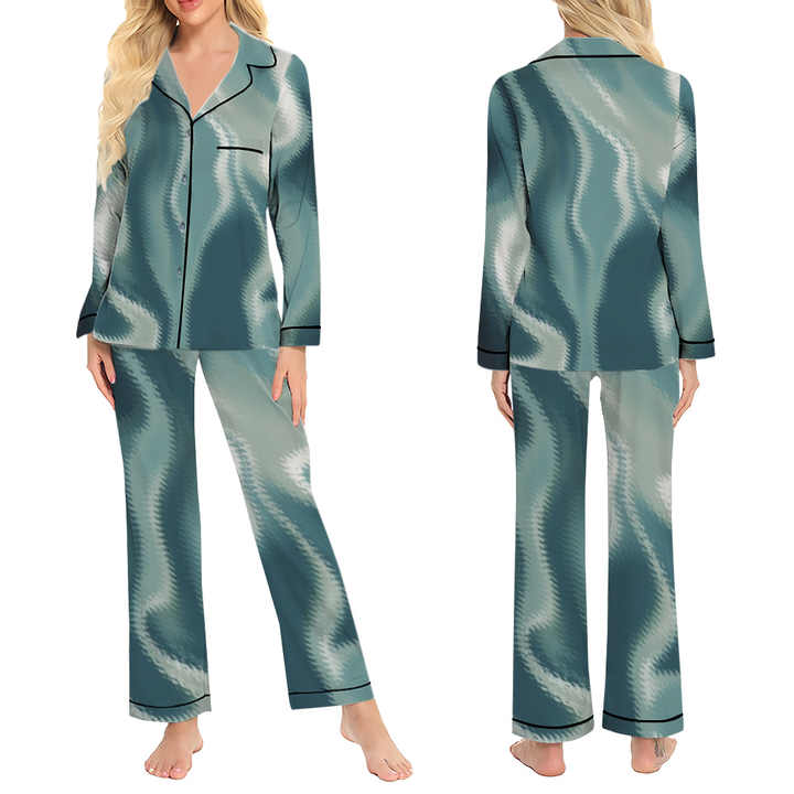 Women's Silk Satin Pajama Set