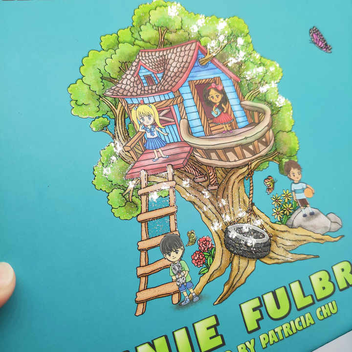 Coloring and story books for children 
