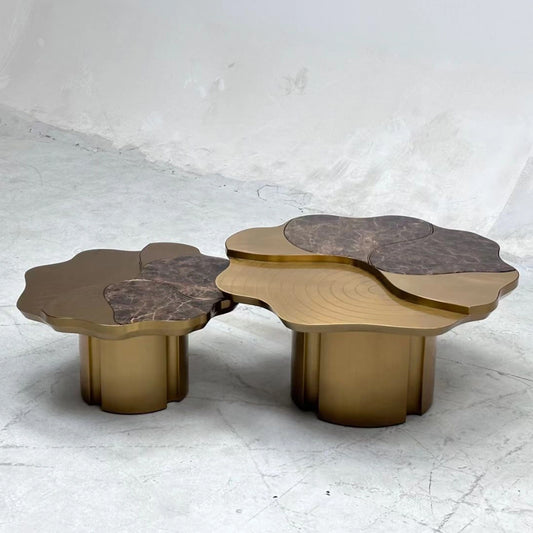 طاولة قهوة فولاذ