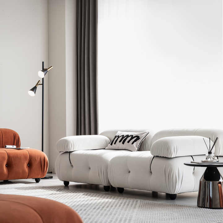 Hot sale modern furniture corner sectional sofa. 