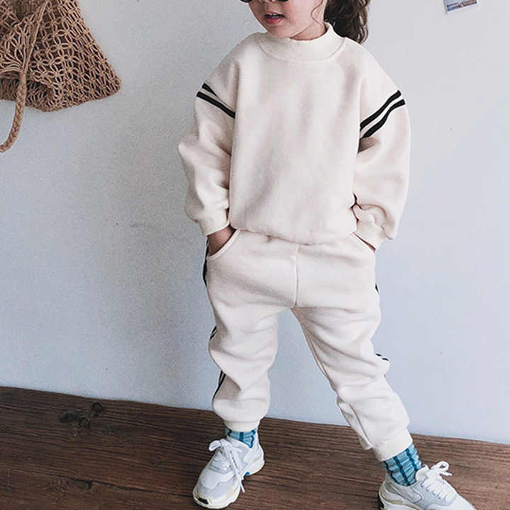 Autumn Winter Jacket and Pant Children's Clothing. 