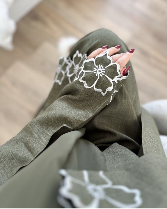 عباية ملونة كيبايا