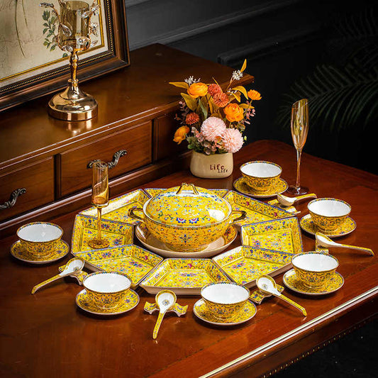 Specially shaped plate set 