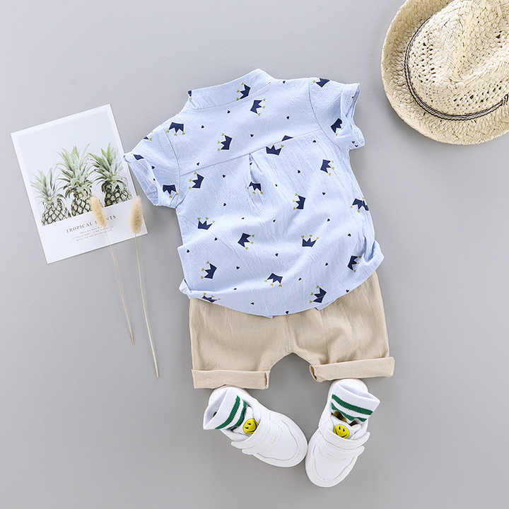 ملابس الأولاد ملابس صيفية بنمط جديد ملابس . Boys' clothing, new style summer clothes, children's