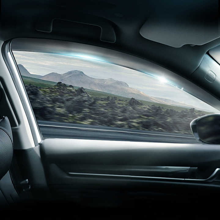 Car Door Window Visor Rain Guard Deflector Door Wind Shade Weatherstrip For Renault Dacia Duster 