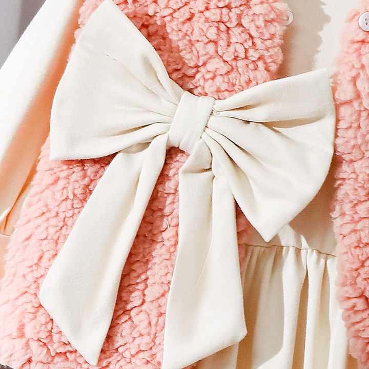 Jacket Dresses Hats for Baby Girls - Autumn and Winter Clothing Set for Girls 