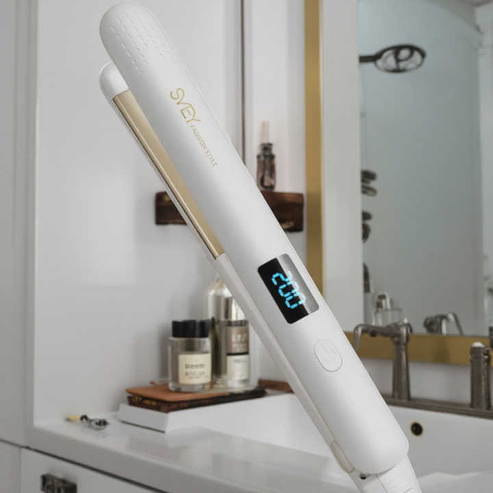 Dual-Purpose Long-Lasting Ceramic Hair-مكواة تصفيف الشعر