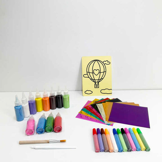 بطاقات رسم رملية العاب تعليميه