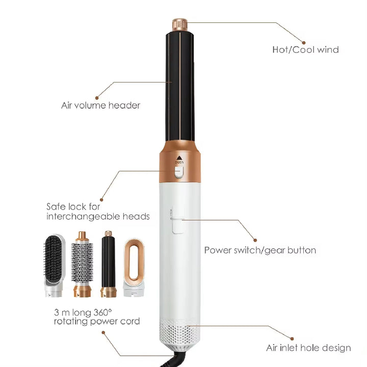 Puffing brush set 