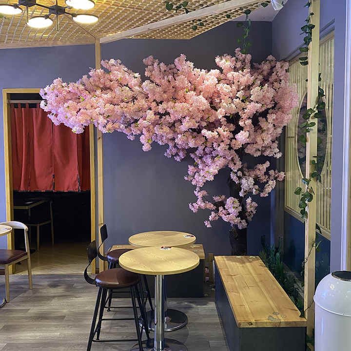 High quality artificial cherry blossom trees, wedding and pink tree flowers for indoor, outdoor, home and office decoration 