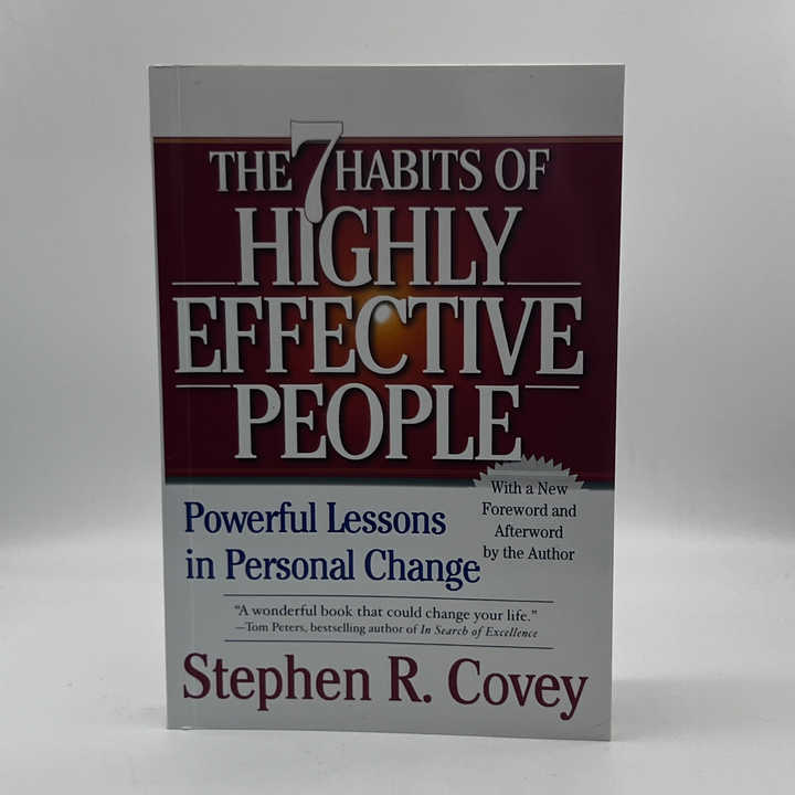 Hot Sale The 7 Habits of Highly Effective People Stephen R. Covey Novels Book 