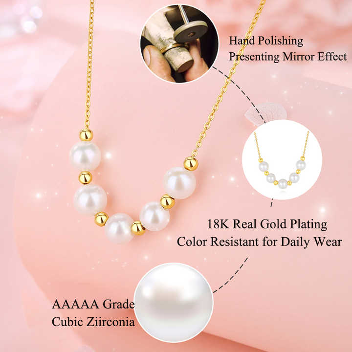 Freshwater pearl necklace 