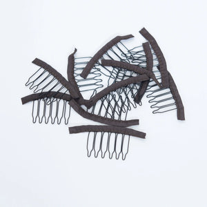 Pieces of wig combs 
