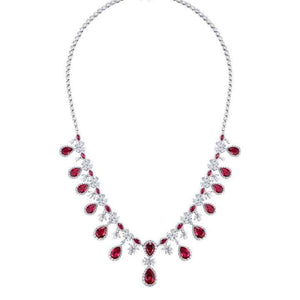 قلادة فاخرة جديدة من الفضة الإسترلينية عيار 925New Luxury 925 Sterling Silver Necklace