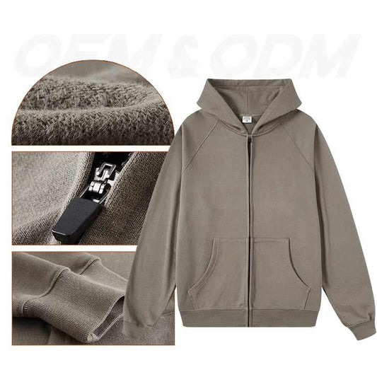 Heavyweight Cotton Blank Unisex Hoodie .. هودي للجنسين مصنوع من صوف تيري فرنسي