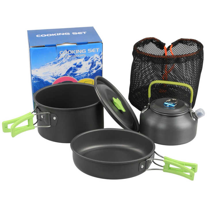 Portable Outdoor Camping Cookware Set, Ultra 