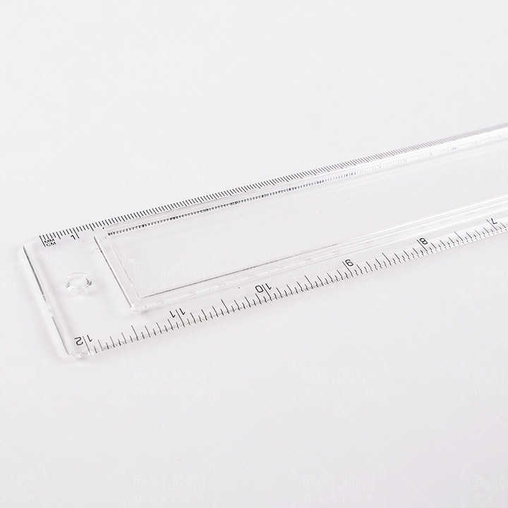 Plastic Scale Ruler 30cm Ruler 