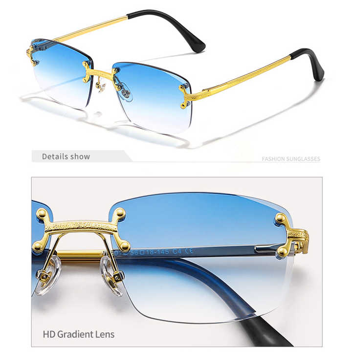 Men's Frameless Sunglasses from the brand