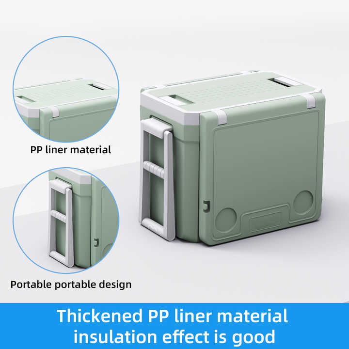 Outdoor Camping Plastic Cooler Boxes with Table and 