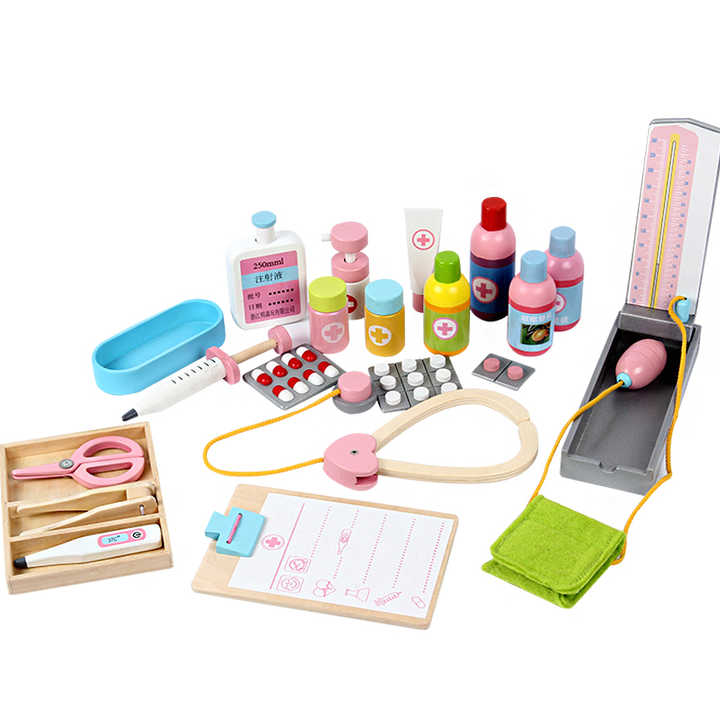 Toy Role Play Doctor Toy - مجموعة لعب الطبيب التظاهري للأطفال