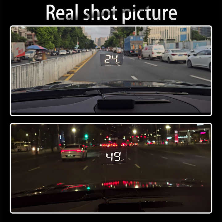 نظام تحديد المواقع بشاشة عرض رأس للسيارات . Car Head Up Display GPS HUD Projector M2 Digital