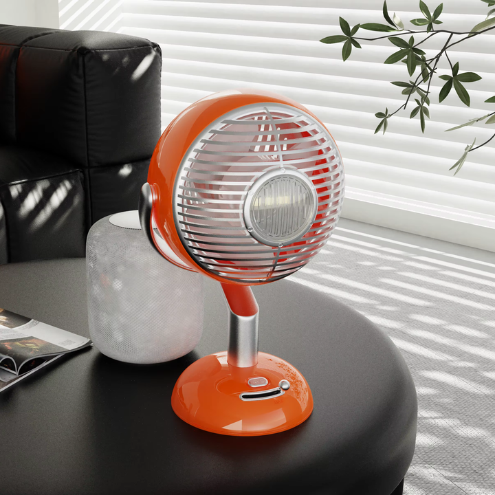مروحة سطح مكتب صغيرة محمولة&nbsp; مع ضوء ليلي   .  Wholesale Portable Mini Desktop Fan with