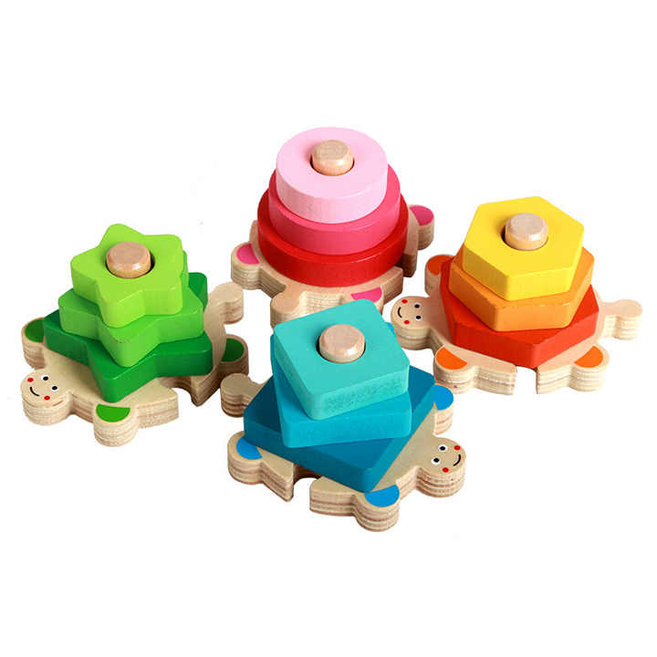 Wooden shapes entertainment games 