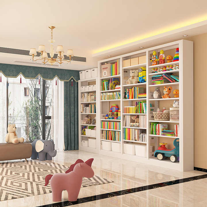 Space Saving Metal-رف كتب معدني