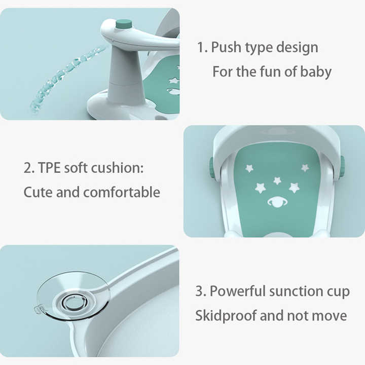 Chair Baby Bath Artifact Newborn Baby Wash Seat  -كرسي حمام للأطفال