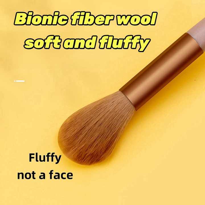 Bright colored brushes