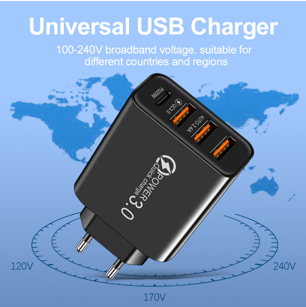 wall charger . شاحن حائط