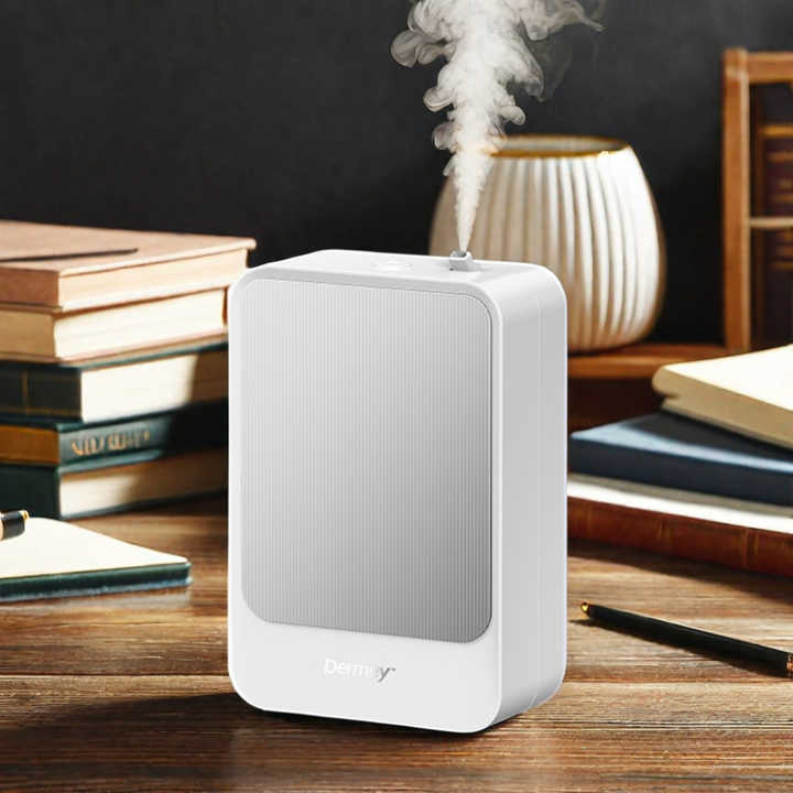 Derma 400ml Battery Operated Home Fragrance Diffuser, Waterless Aromatherapy Machine for Essential Oils 