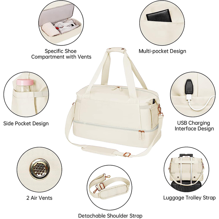 Travel and Fitness Shoulder Bag
