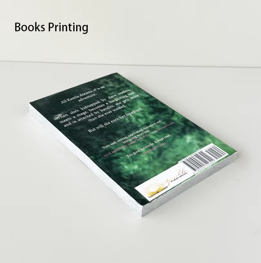 Fast Delivery Personalized English Books Perfect Bound Story Novel Paperback Book Custom Printing Service 