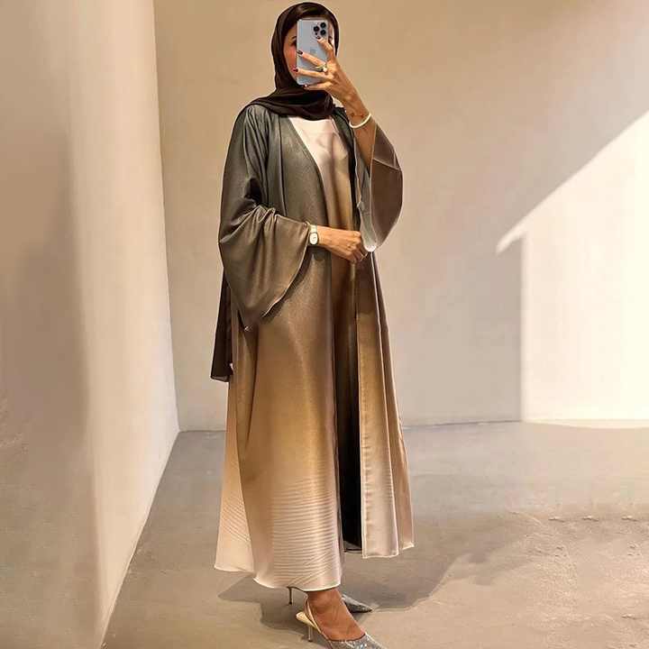 عباية ملونة اومبير