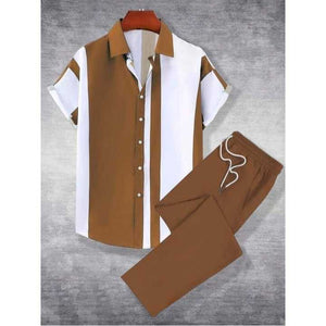 Men's Striped Long Sleeve T-Shirt 