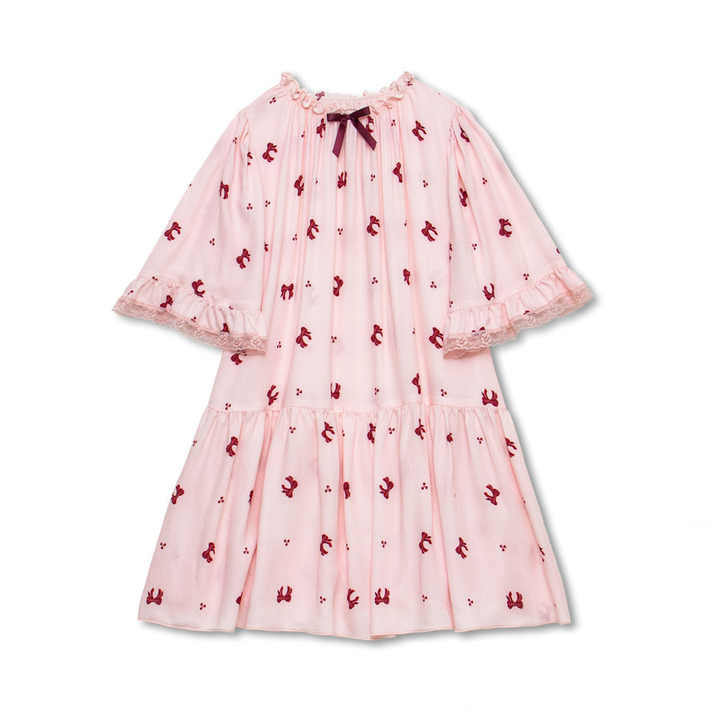 Custom Print Baby Pyjamas Cotton Silk Print Dresses Two Piece Children Boutique Girls Sleepwear PJS Kids Pajamas Setsبيجامات أطفال مطبوعة حسب الطلب، فساتين مطبوعة من القطن والحرير، ملابس نوم بوتيك للبنات، طقم بيجامات للأطفال، قطعتين