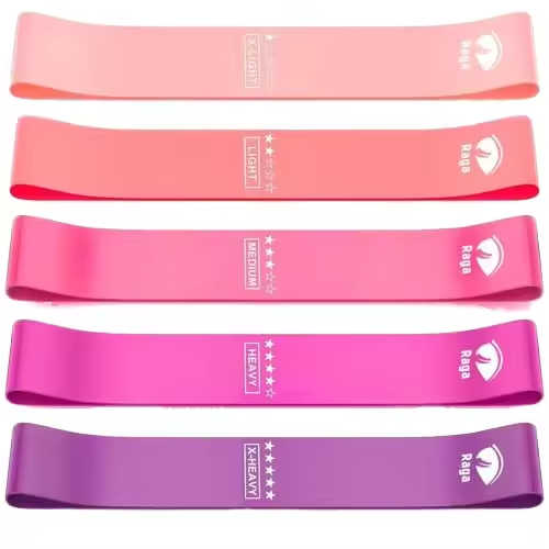 Lightweight flat latex bands 