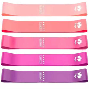 Lightweight flat latex bands 