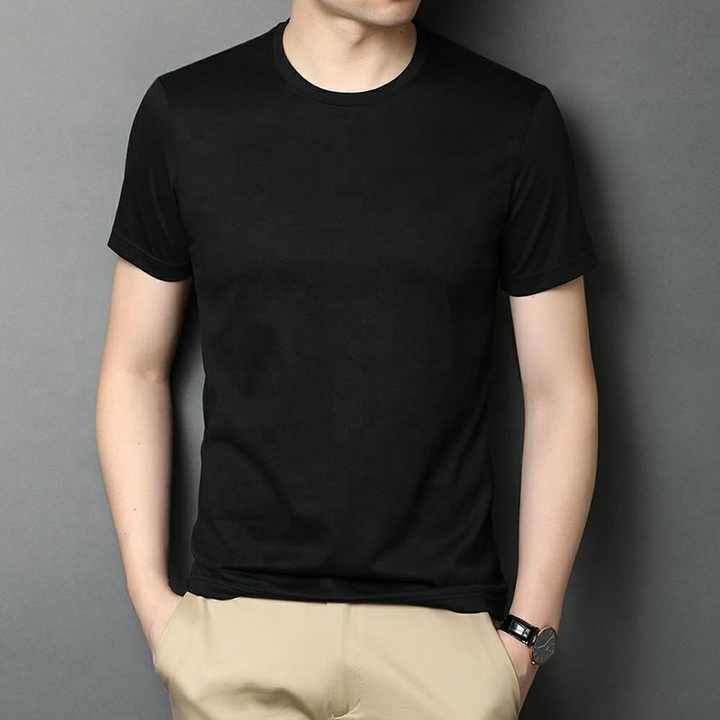 Summer Men's Round Neck T-shirt 