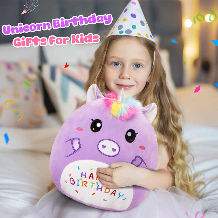 Cartoon Purple Unicorn -لعبة يونيكورن أرجوانية