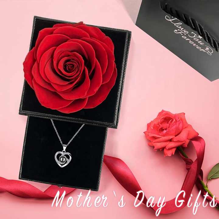 Flower Eternal Acrylic Rose Gift - Best Selling Products of the Year, Gift Box 