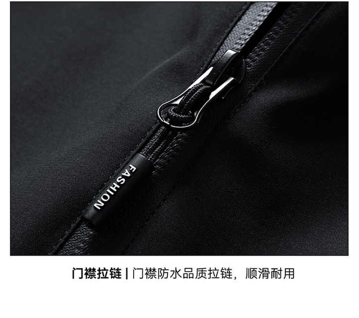 Men's Casual Vintage Bomber Jacket with Hood and 